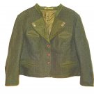 LodenFrey Wool Blazer Petite Large Green Womens Vintage Original Buttons Jacket LodenFrey Wool Blazer Petite Large Green Womens Vintage Original Buttons Jacket