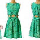 Anthropologie Alchemy Mini Dress 10 12 Large $194 Green Motif Treasure NWT Anthropologie Alchemy Mini Dress 10 12 Large $194 Green Motif Treasure NWT