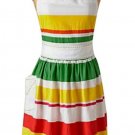 Anthropologie Chicle Apron Cotton Colorful Cheerful Hostess Wedding GR8 GIFT NWT Anthropologie Chicle Apron Cotton Colorful Cheerful Hostess Wedding GR8 GIFT NWT