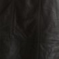 Halogen Genuine Leather Knit Sheath Dress Petite 8 Black 8P Lined GORGOUES NWT