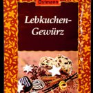 Ostmann X-Mas Spices - Lebkuchen Gewuerz - Gingerbread Spice Mix - Made in Germany