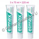 ELMEX SENSITIVE Toothpaste 3 x 75ml / 3 x 2.5oz - neck of tooth - FRESH from Germany