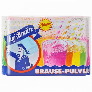 Frigeo Ahoi Brause Pulver / Sparkling Powder - 10 pc. FRESH from Germany