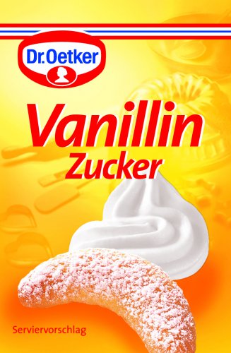 Dr. Oetker Vanillin Zucker - 10 pc - FRESH from Germany