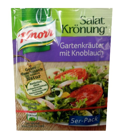 Knorr Salat Krönung - Gartenkräuter mit Knoblauch - Fresh from Germany