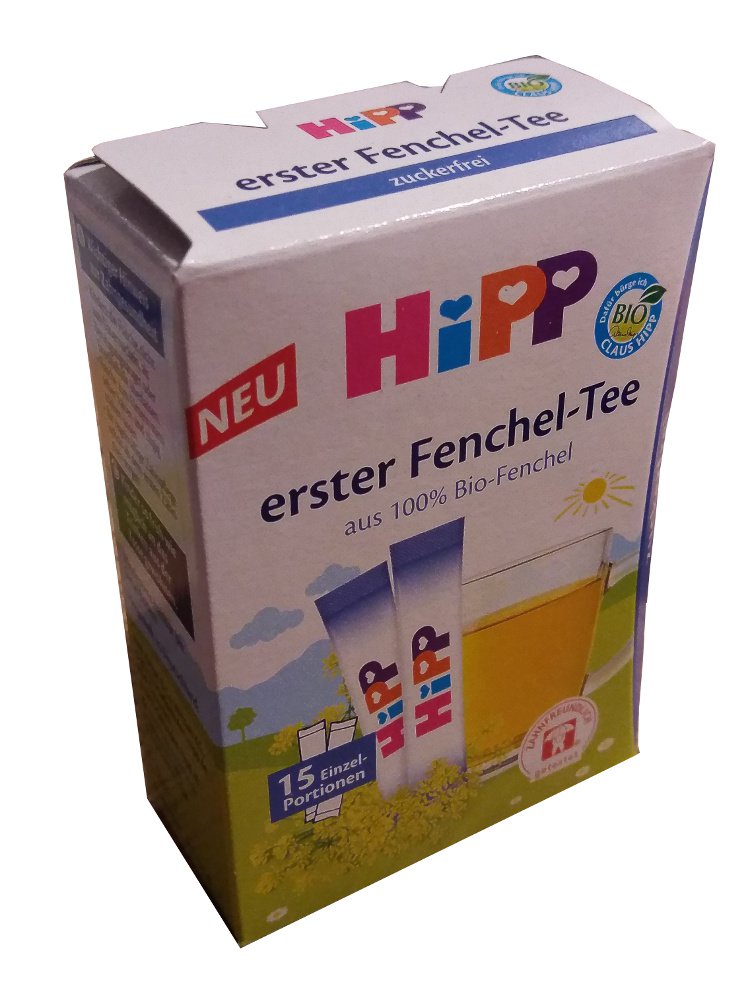 HIPP Baby Fenchel Tee - Baby Fennel Tea - FRESH from Germany