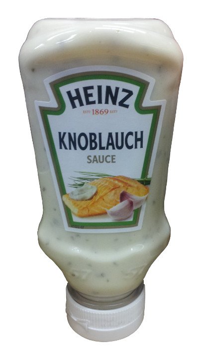 Heinz Knoblauch Sauce / Garlic Sauce Refreshing savory sauce, sprinkle with...
