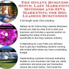The Online Business Setup, Lazy Marketing Methods, SIVA Marketing for Dog Leashes Businesses