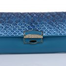 Sarah E. Croc-Embossed Wallet