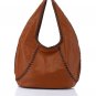 Sarah E. Brown Italian Leather Hobo