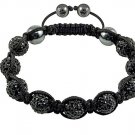 Tresor Paris Shamballa Crystal Bracelets,logo box,bag #080