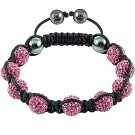 Tresor Paris Shamballa Crystal Bracelets,logo box,bag #085