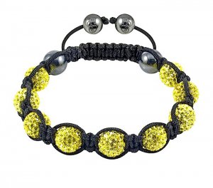 Tresor Paris Shamballa Crystal Bracelets,logo box,bag #087