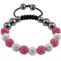 Tresor Paris Shamballa Crystal Bracelets,logo box,bag #116