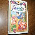 Snow White and the Seven Dwarfs - VHS Walt Disney's Masterpiece Marge Champion Rated G