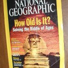 National Geographic Vol. 200 No. 3 September 2001 How Old is It Solving the Riddle of Ages (G3) National Geographic Vol. 200 No. 3 September 2001 How Old is It Solving the Riddle of Ages (G3)