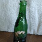 Vintage Green Glass Crass Pale Dry Soda Bottle