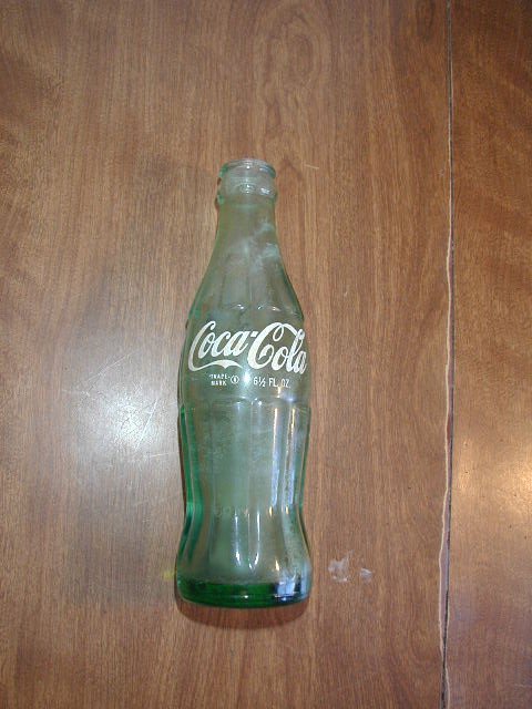 Green Tinted Coca-Cola 6 1/2 fl. oz. Providence, RI