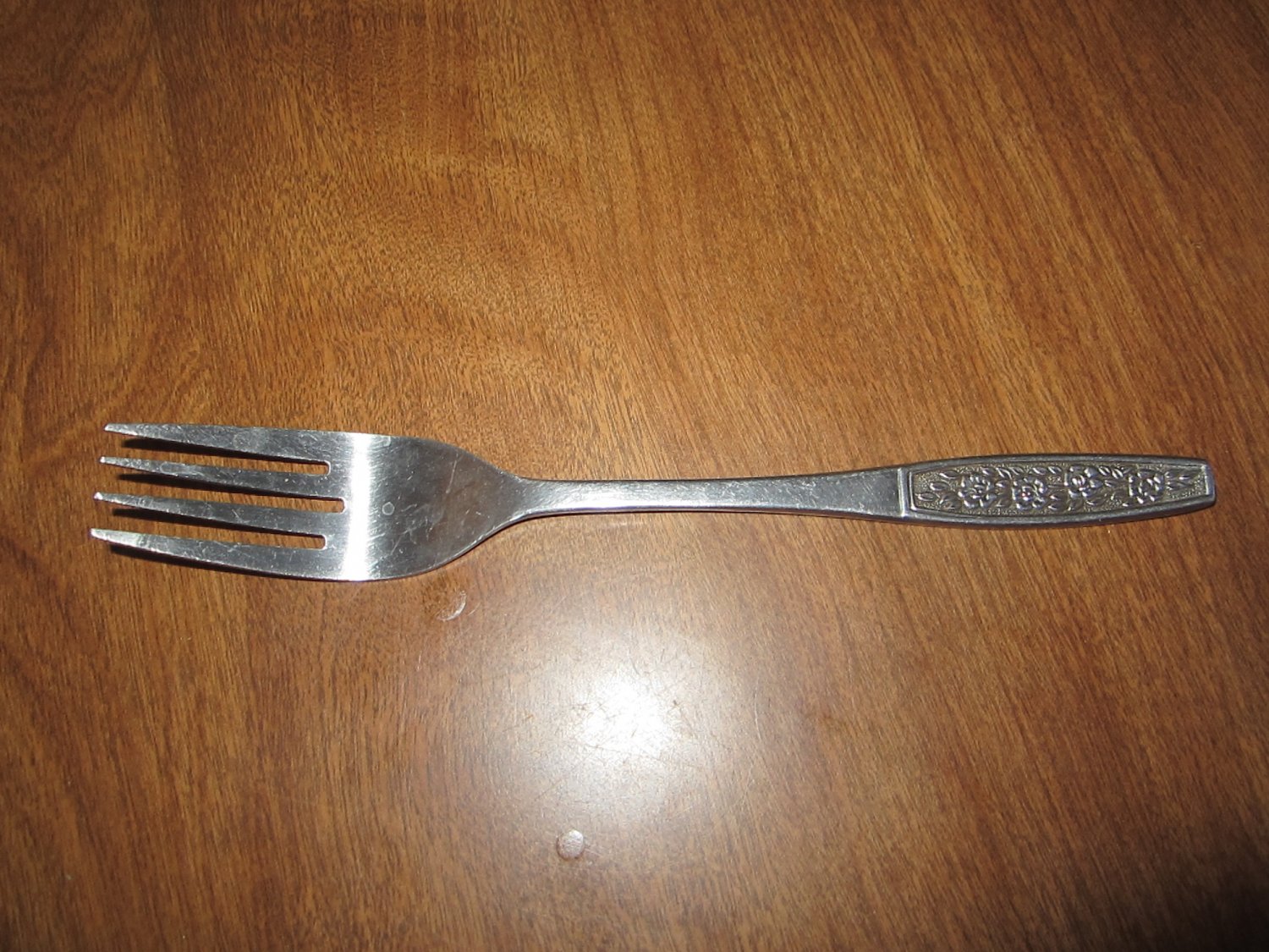 Customcraft Stainless Japan Fork Flower Pattern (wtnk29)