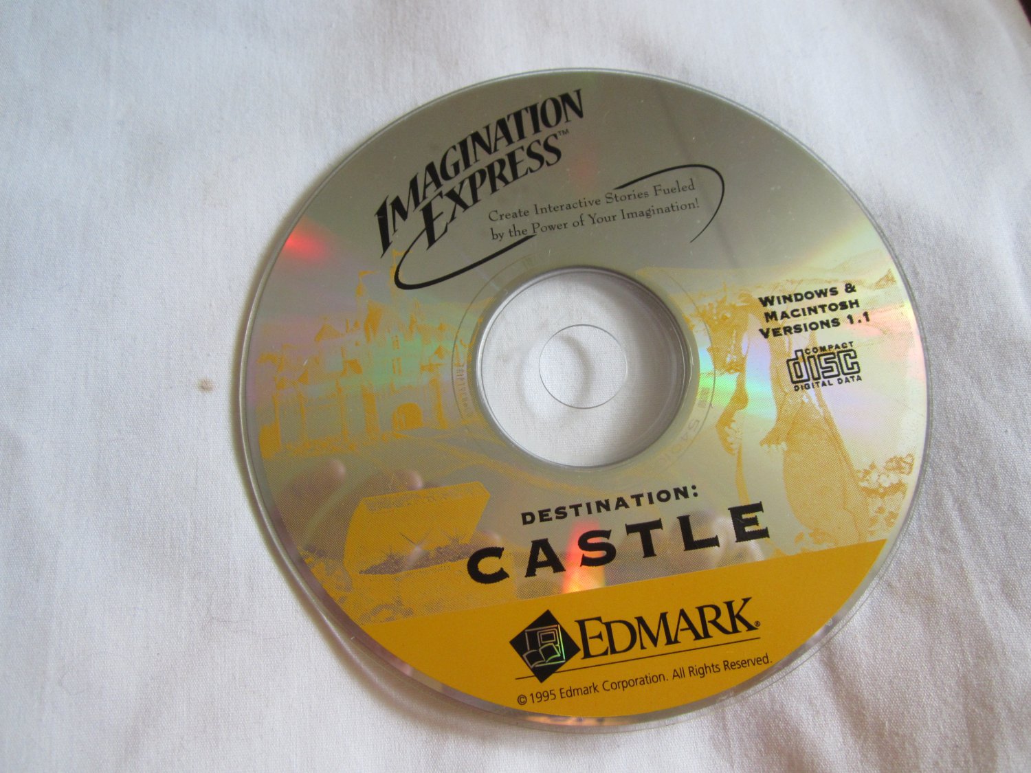 Imagination Express Destination Castle CD ROMWindows / Macintosh