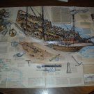National Geographic Double sided Map Sunken Treasures (2001)
