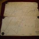 Hardy County West Virginia 1961 set of 2 General Highway Map