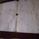 Randolph County West Virginia 1961 set of 5 General Highway Map