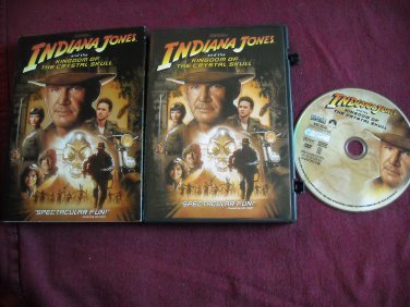 Indiana Jones and the Kingdom of the Crystal Skull (DVD, 2008) Harrison Ford