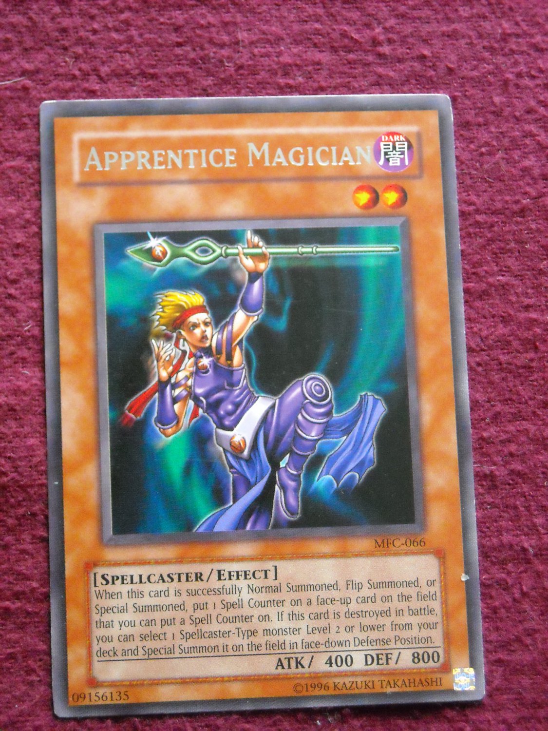 Spellcaster Yu Gi Oh Apprentice Magician Mfc 066 Spellcaster Effect.