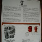 Pennsylvania Toleware 1979 Postal Commemorative Society First Day Cover Sheet Pennsylvania Toleware 1979 Postal Commemorative Society First Day Cover Sheet