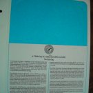 A Tribute to the Olympic Games Swimming First Day Cover Display Page (no envelope) A Tribute to the Olympic Games Swimming First Day Cover Display Page (no envelope)
