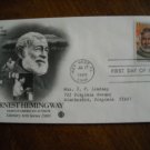 Ernest Hemingway - Literary Arts Series 1989 First Day Cover Envelope (192) Ernest Hemingway - Literary Arts Series 1989 First Day Cover Envelope (192)