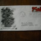 Christmas 1985 Season's Greetings - Poinsettia 1985 First Day Cover Envelope (192) Christmas 1985 Season's Greetings - Poinsettia 1985 First Day Cover Envelope (192)