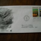Coral Reefs USA - Elkhorn Coral Florida and Brain Coral Virgin Islands 1980 First Day Cover (192) Coral Reefs USA - Elkhorn Coral Florida and Brain Coral Virgin Islands 1980 First Day Cover (192)
