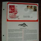 Season's Greetings Christmas 1983 Postal Commemorative Society First Day Cover Sheet Season's Greetings Christmas 1983 Postal Commemorative Society First Day Cover Sheet