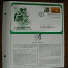 Christmas 1981 Season's Greetings 1981 Postal Commemorative Society First Day Cover Sheet Christmas 1981 Season's Greetings 1981 Postal Commemorative Society First Day Cover Sheet