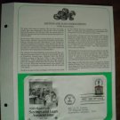 150th Anniversary Savings and Loan Associations 1831 - 1981 Commemorative First Day Cover Sheet 150th Anniversary Savings and Loan Associations 1831 - 1981 Commemorative First Day Cover Sheet
