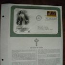 Honoring Francis of Assisi 1982 Postal Commemorative Society First Day Cover Sheet Honoring Francis of Assisi 1982 Postal Commemorative Society First Day Cover Sheet