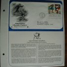 Winter Olympic Games Ice Hockey Cross Country Skiing 1984 Commemorative Society First Day Cover Winter Olympic Games Ice Hockey Cross Country Skiing 1984 Commemorative Society First Day Cover