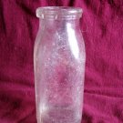 Vintage Milk Bottle Half Pint Liquid Registered Sealed MLX928  5 1/4" tall
