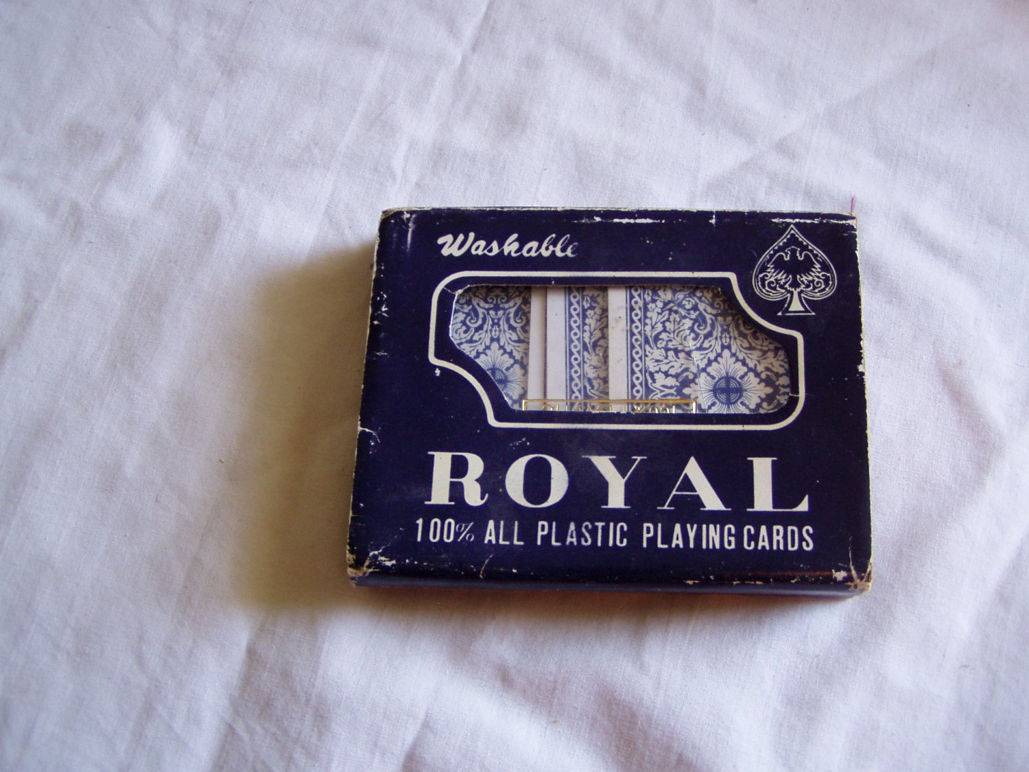 Royal 100 All Plastic Playing Cards Washable Vintage 2 Sets (CMB5) Games