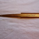 Geo. C. Shaffer, Inc. Brass Letter Opener National 0108 Washington D.C. (CMB1)
