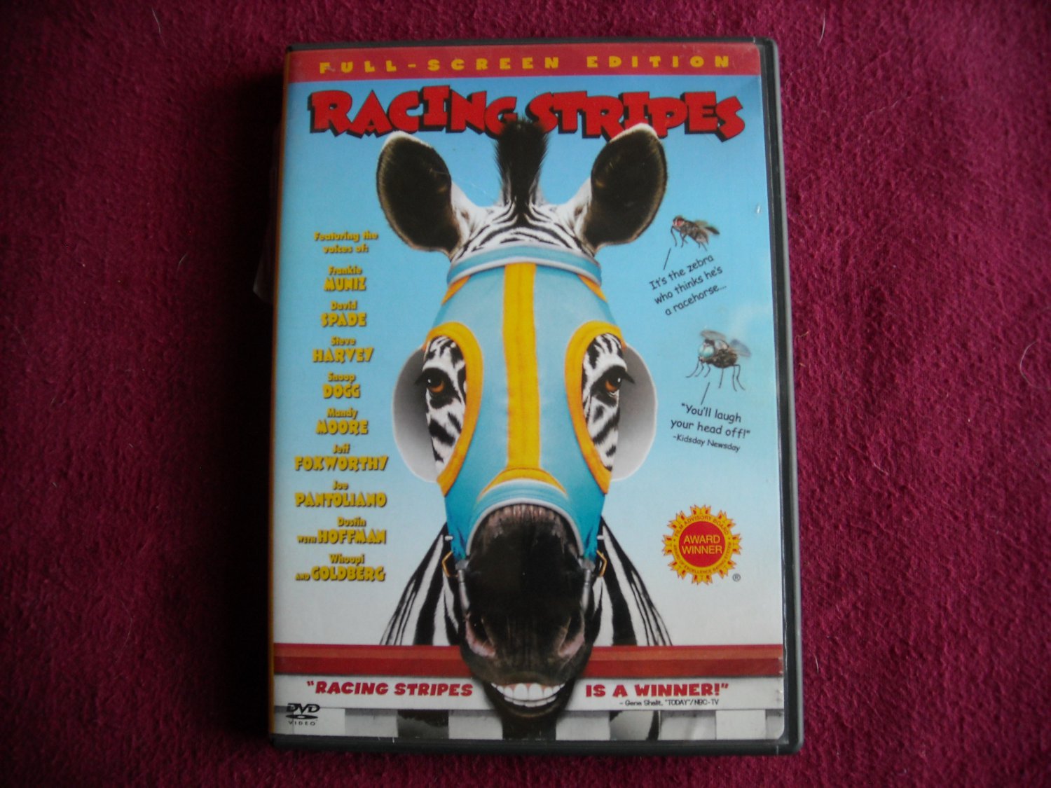 Racing Stripes DVD Frankie Muniz / David Spade / Snoop Dogg (2004) PG