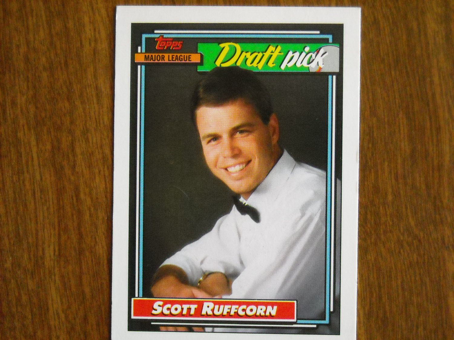 Scott Ruffcorn Major League Draft Pick White Sox P Card No. 36 - Topps ...