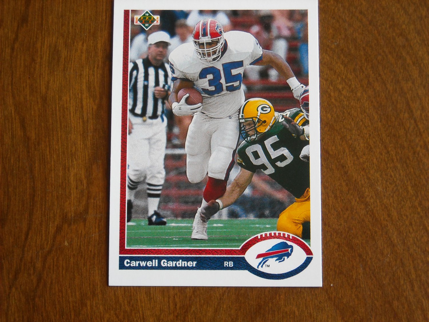 Carwell Gardner Buffalo Bills #526 - 1991 Upper Deck Football Card