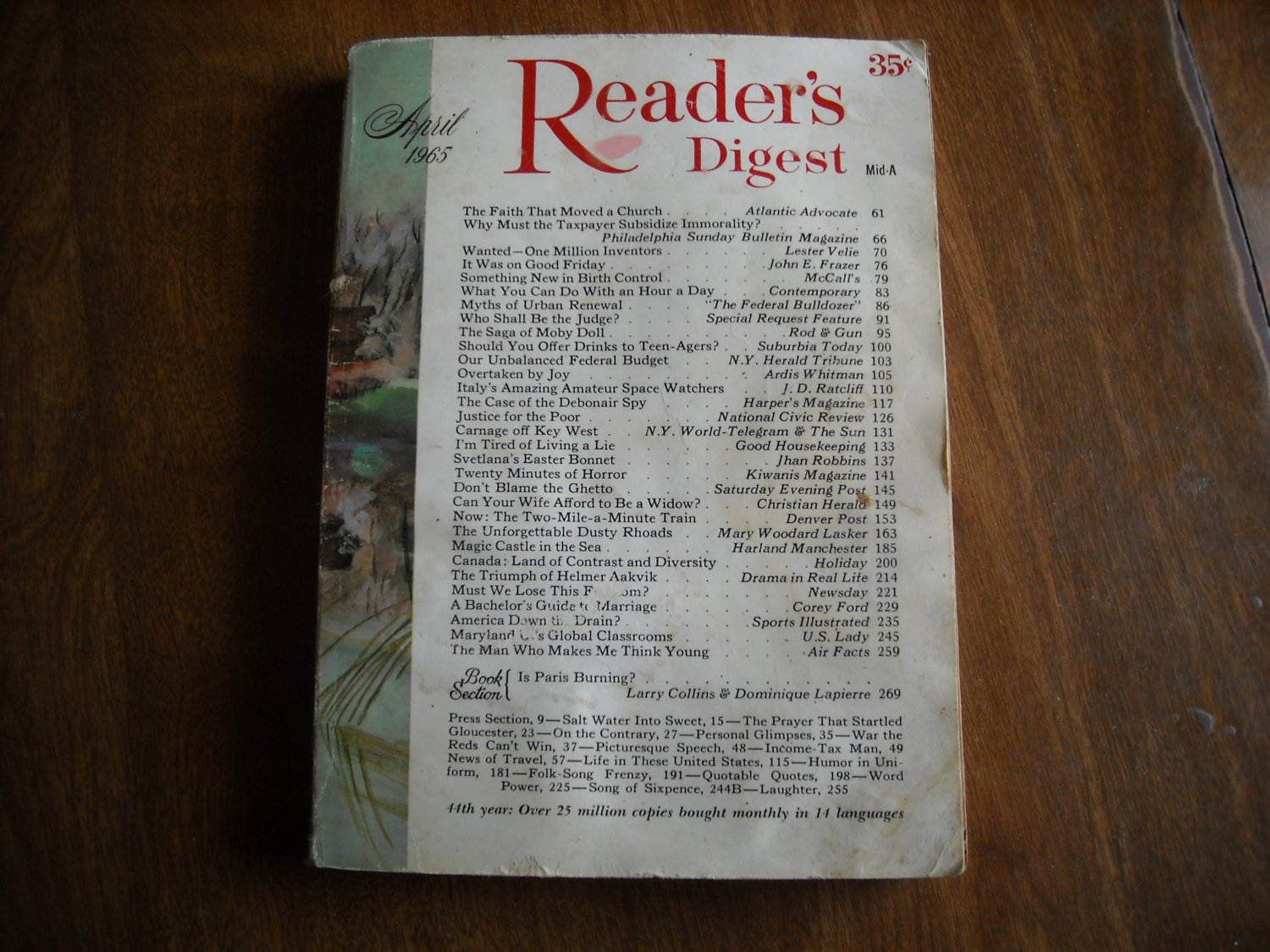 Digest Magazine April 1965 Good Friday