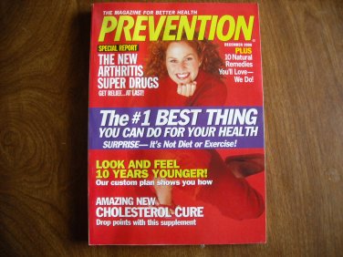 Prevention December 2000 Vol 52 No 12 Arthritis 10 Natural - 