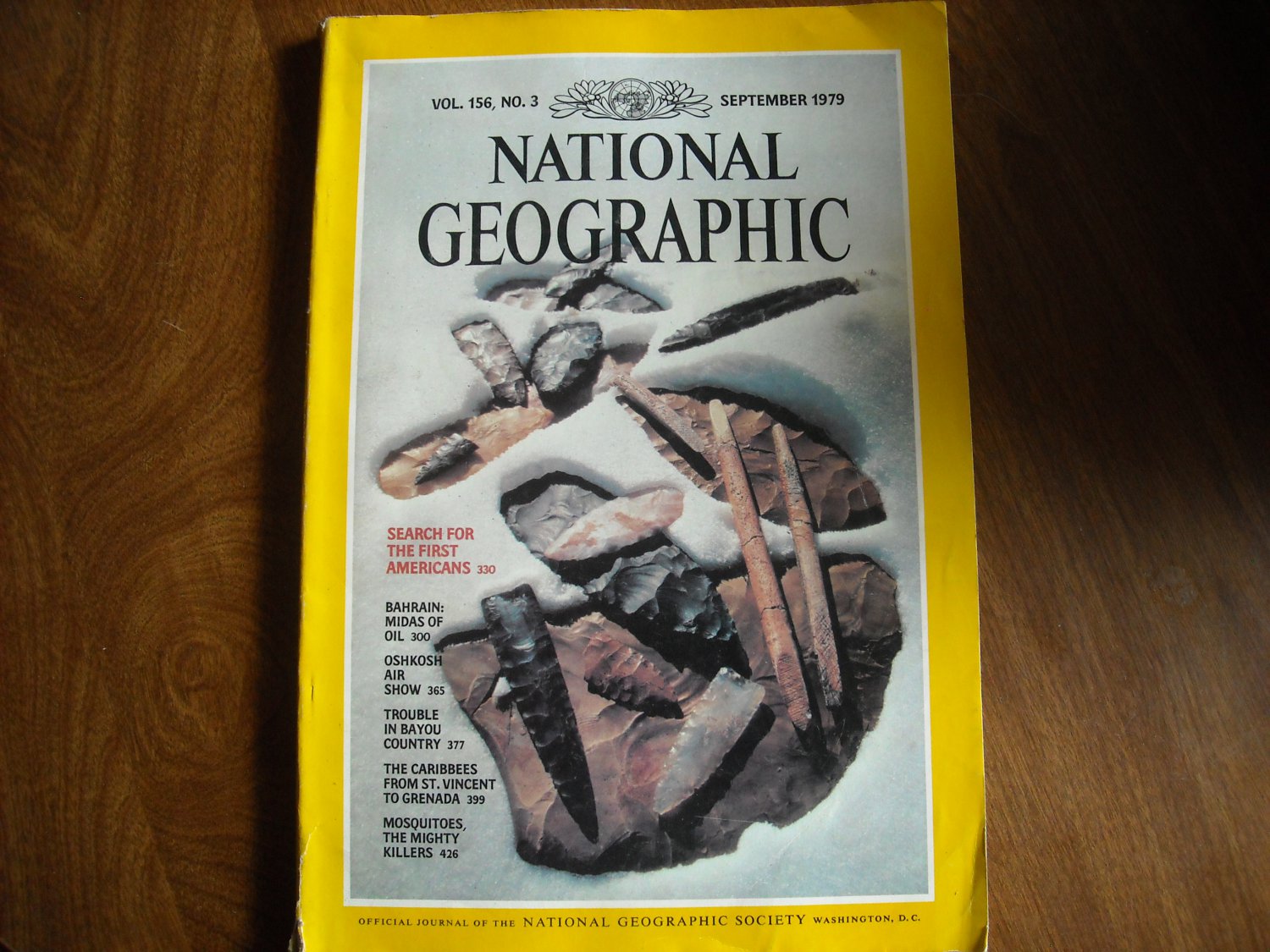 National Geographic Vol. 156 No. 3 September 1979 Search for First ...