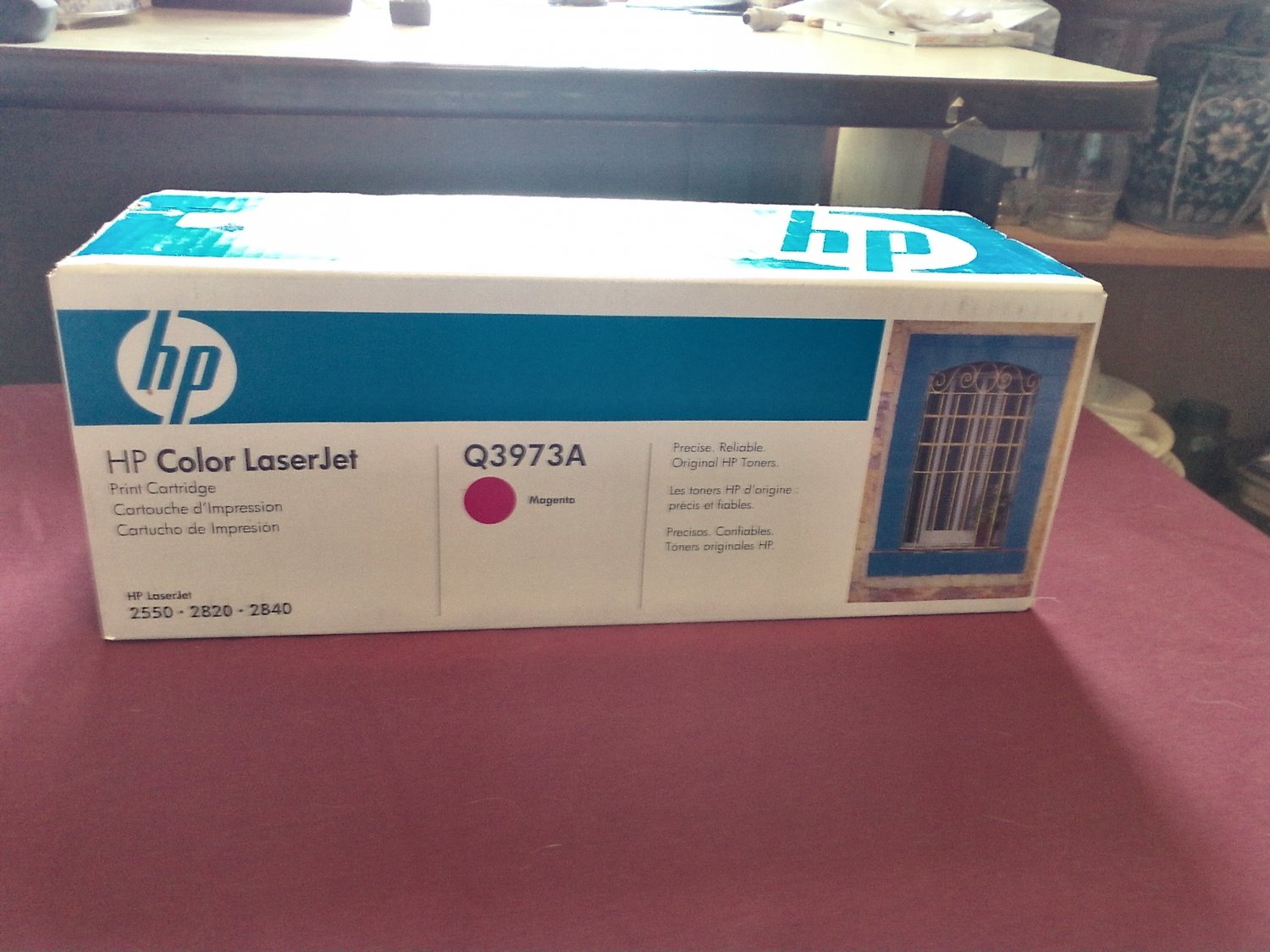 Hp Color Laserjet Q3973a Magenta Print Cartridge Nip Hewlett Packard Sg