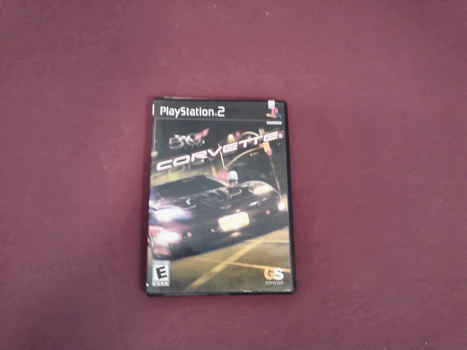 Corvette PS2 PlayStation 2 Global Star Software DVD Game 2004 Take Two (mw)